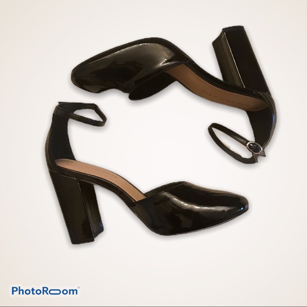 Who What Wear Juliette Style Block Heel Pumps Sz 7